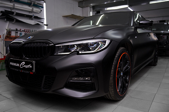 BMW 3 Black Satin